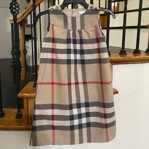 Authentic Burberry dress size 10 10Y Girl